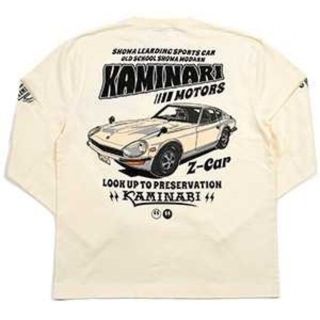 テッドマン(TEDMAN)のｶﾐﾅﾘﾓｰﾀｰｽ/ﾌｪｱﾚﾃﾞｨZ/ﾛﾝT/ﾎﾜｲﾄ/KMLT-219(Tシャツ/カットソー(七分/長袖))