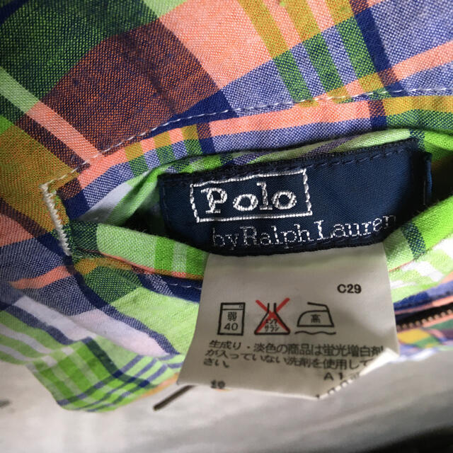 POLO RALPH LAUREN(ポロラルフローレン)のラルフローレンリバーシブル ジャンバー80サイズ キッズ/ベビー/マタニティのベビー服(~85cm)(ジャケット/コート)の商品写真