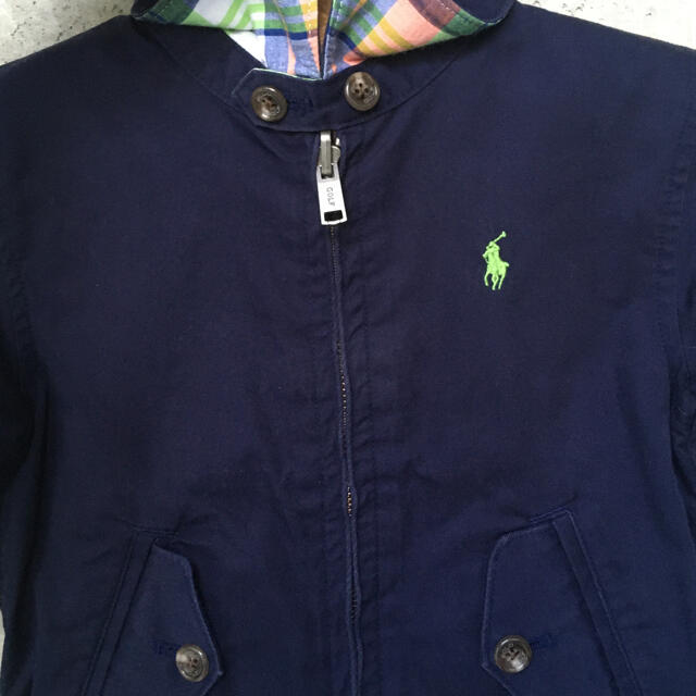 POLO RALPH LAUREN(ポロラルフローレン)のラルフローレンリバーシブル ジャンバー80サイズ キッズ/ベビー/マタニティのベビー服(~85cm)(ジャケット/コート)の商品写真