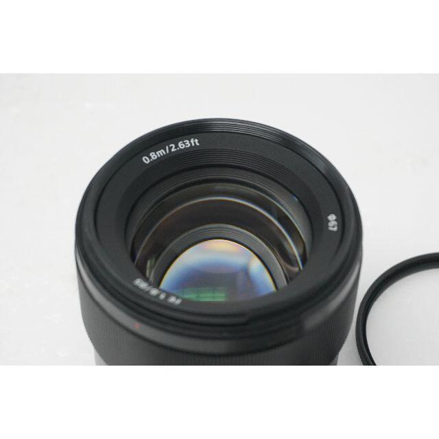 美品　ソニー　SEL85F18　純正 フルサイズ Aマウント 85ｍｍ F1.8 スマホ/家電/カメラのカメラ(レンズ(単焦点))の商品写真