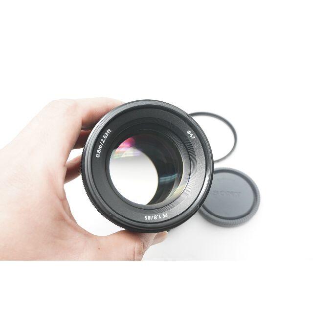 美品　ソニー　SEL85F18　純正 フルサイズ Aマウント 85ｍｍ F1.8 スマホ/家電/カメラのカメラ(レンズ(単焦点))の商品写真