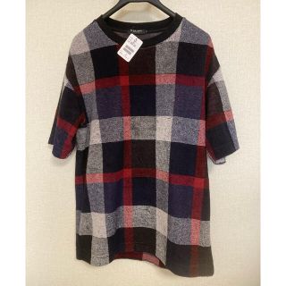 ブラックレーベルクレストブリッジ(BLACK LABEL CRESTBRIDGE)の新品未使用  ブラックレーベルクレストブリッジ  ニットTシャツ  バーバリー (Tシャツ/カットソー(半袖/袖なし))