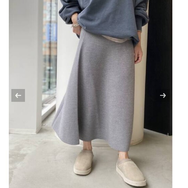 ドゥーズィエムクラス アパルトモン Knit Long Skirt