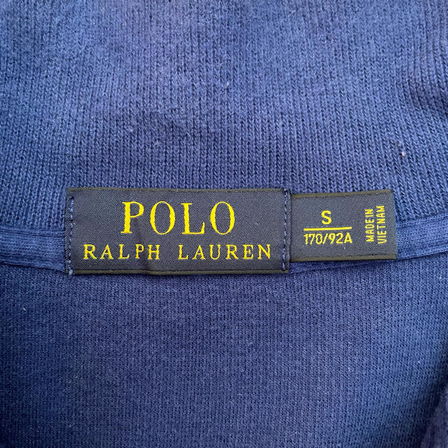 Ralph 90s POLO Ralph Lauren ハーフジップ スウェット 紺の通販 by andy's shop|ラルフローレンならラクマ Lauren - 古着 在庫HOT