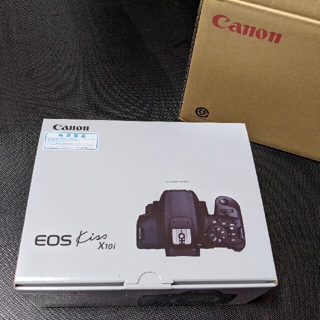 eos kiss X10i 再調整品　未使用　保証書　canon