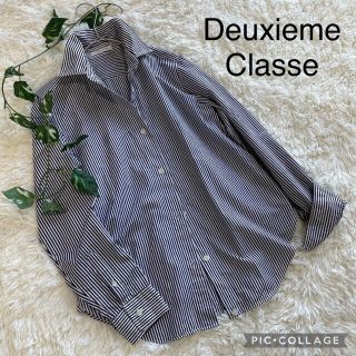 ドゥーズィエムクラス(DEUXIEME CLASSE)のDeuxieme Classe  ドゥーズィエムクラス　ストライプシャツ(シャツ/ブラウス(長袖/七分))