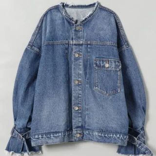 新品未使用 JEANASIS ノーカラーGジャン♡