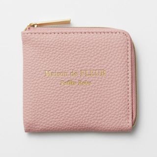 メゾンドフルール(Maison de FLEUR)のレザー調ミニ財布　MORE 付録　(財布)