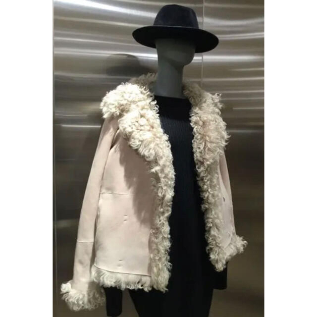 Theory リバーシブルムートンコート 定価約30万円 Theory リバーシブルムートンコート 定価約30万円