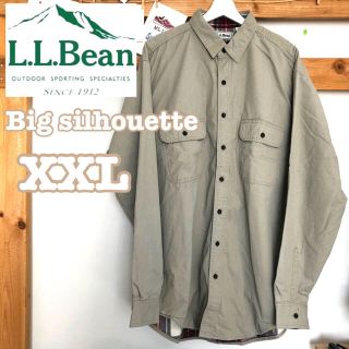 エルエルビーン(L.L.Bean)のL.L.Bean シャツジャケット ビッグシルエット ヴィンテージ(シャツ)