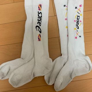 アシックス(asics)のバレーボール用靴下2足　asics(バレーボール)