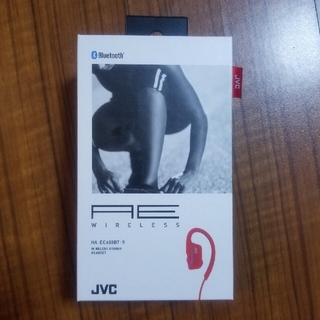【新品・再値下】JVC HA-EC600BT-R ワイヤレスステレオヘッドセット(ヘッドフォン/イヤフォン)