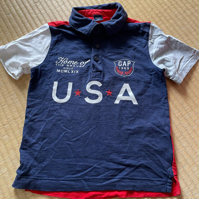 babyGAP(ベビーギャップ)のベビーGAP ポロシャツ　5歳　110 キッズ/ベビー/マタニティのキッズ服男の子用(90cm~)(Tシャツ/カットソー)の商品写真