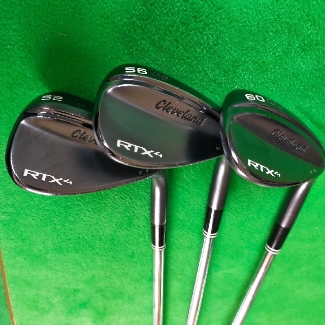 Cleveland Golf ウエッジ RTX４ 52 56 60 ３本セット - クラブ