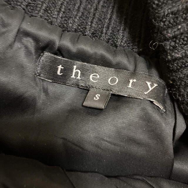 theory(セオリー)のtheory セオリー　スカート　7号　ブラック　グレー レディースのスカート(ひざ丈スカート)の商品写真