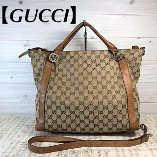 グッチ(Gucci)の【GUCCI】2way ミスGGキャンバス　インターロッキング金具　A4可能(トートバッグ)