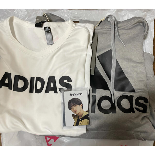 adidas INI パーカー　Tシャツ　トレカ　許豊凡