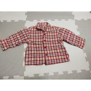 ミキハウス(mikihouse)のミキハウス　長袖　シャツ　80サイズ　男の子(シャツ/カットソー)