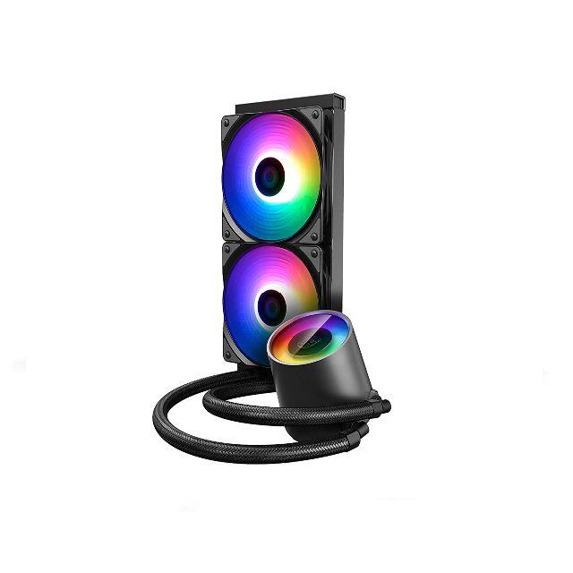 Deepcool Castle 240 rgb BLACK　CPUクーラー 4