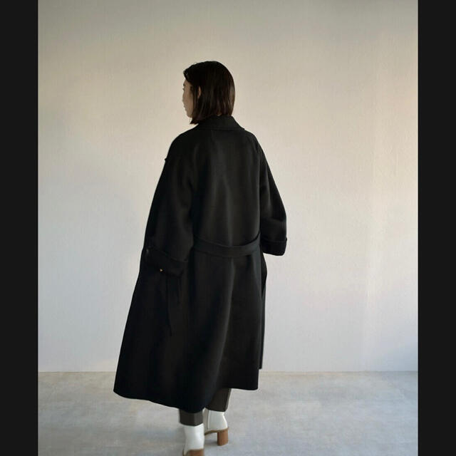 送料無料HOT お値下げ中✨ cizatto Wool Gown Coat ( Black )の通販 by a.shop｜ラクマ 高評価格安