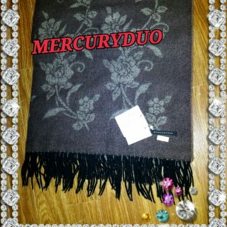 マーキュリーデュオ(MERCURYDUO)のMERCURYDUO☆大判ストール新品☆(ストール/パシュミナ)