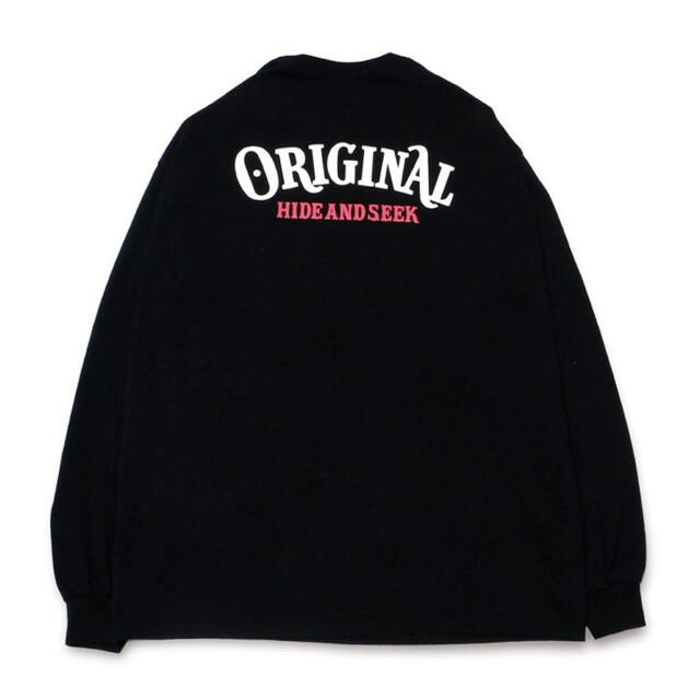 ハイドアンドシーク×テンダーロイン POCKET L/S TEE (BLACK)-