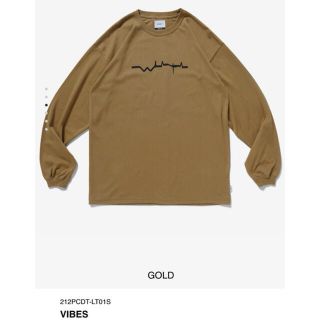 ダブルタップス(W)taps)のWTAPS VIBES 21AW SPOT サイズL GOLD ダブルタップス(Tシャツ/カットソー(七分/長袖))