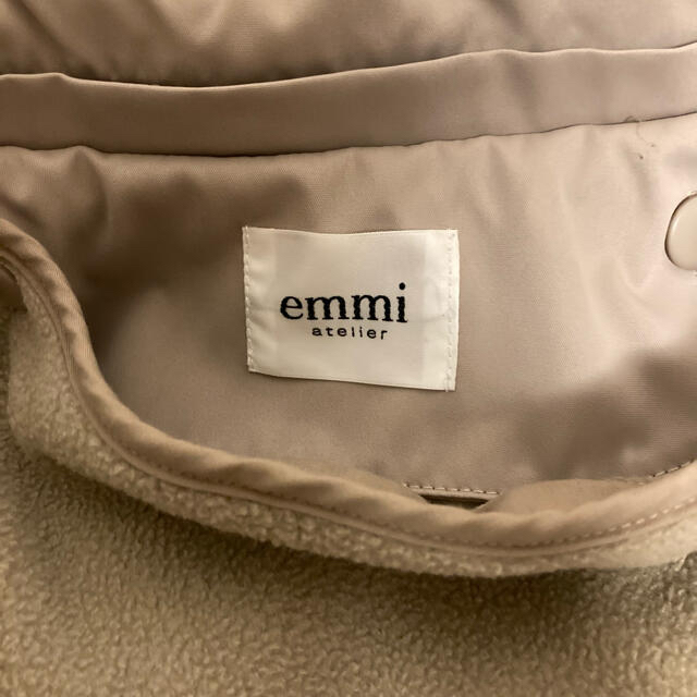 emmi atelier(エミアトリエ)のemmi・ライナー付き抗菌コート・エミ・美品 レディースのジャケット/アウター(ロングコート)の商品写真