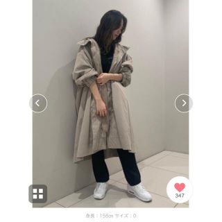 emmi atelier - emmi・ライナー付き抗菌コート・エミ・美品の通販 by