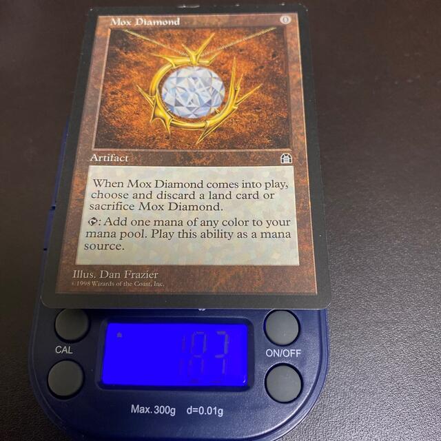 マジックMTG モックス•ダイアモンド/Mox Diamond 英1枚