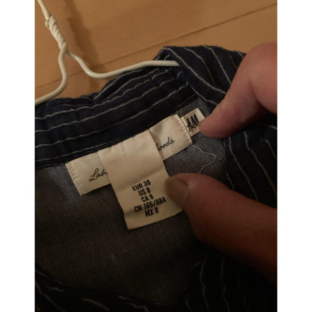 H&M(エイチアンドエム)のサムサム様専用ガーゼ素材 レディースのトップス(シャツ/ブラウス(長袖/七分))の商品写真