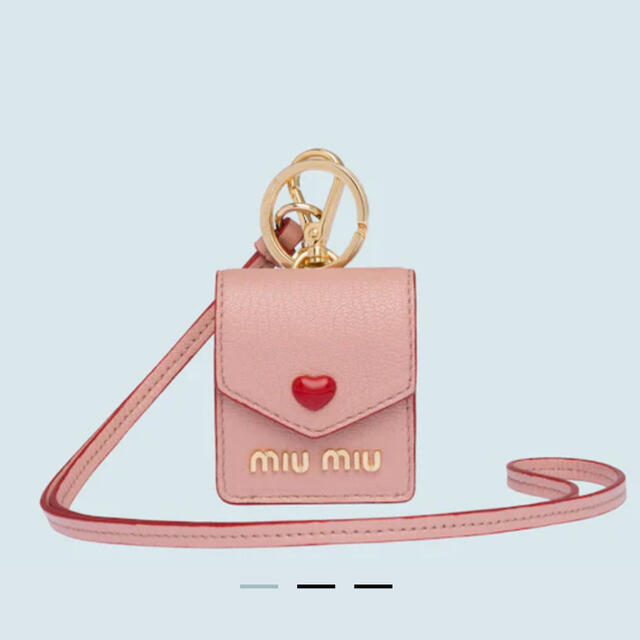 国内正規品 ♡ 最終値下げmiumiu AirPodsケース コインケース