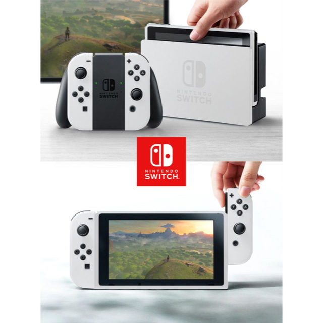 Nintendo Switch 有機ELモデル ホワイト 保証付ゲームソフト/ゲーム機本体