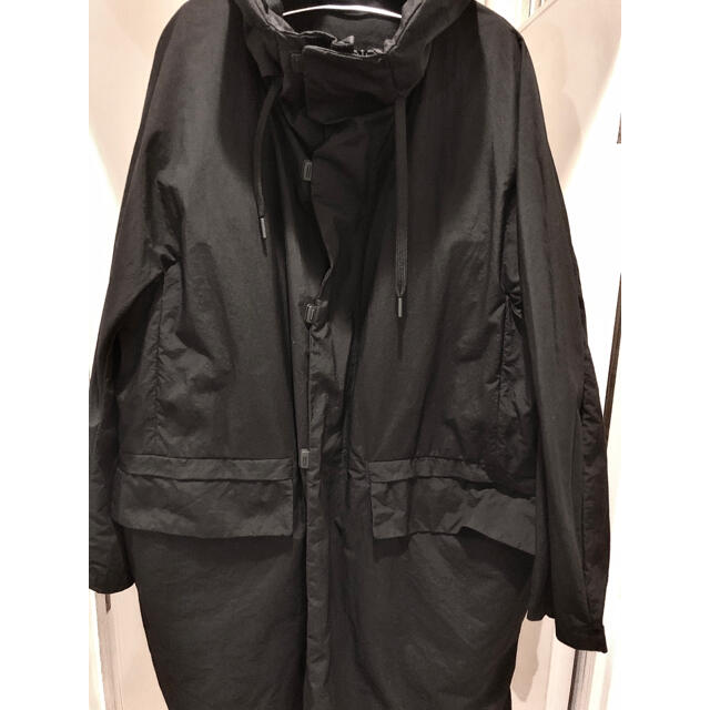 sacai(サカイ)のTEATORA テアトラ Souvenir Hunter packable 黒 メンズのジャケット/アウター(モッズコート)の商品写真