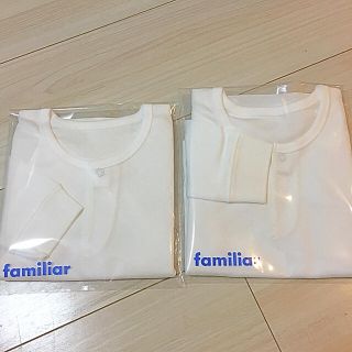 ファミリア(familiar)の◆新品◆ファミリア長袖肌着 70㎝ 2枚セット(肌着/下着)