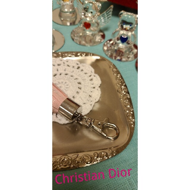 Christian Dior(クリスチャンディオール)のChristian Dior　タッセルキーホルダー エンタメ/ホビーのコレクション(ノベルティグッズ)の商品写真