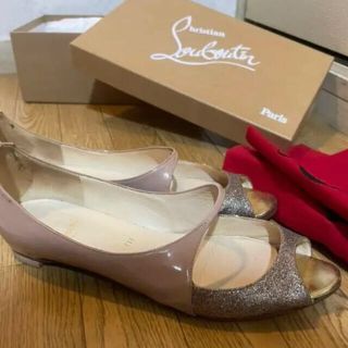 クリスチャンルブタン(Christian Louboutin)のクリスチャンルブタン　フラットシューズ　38.5(バレエシューズ)