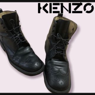 美品　Kenzo スエード チャッカブーツ　26cm