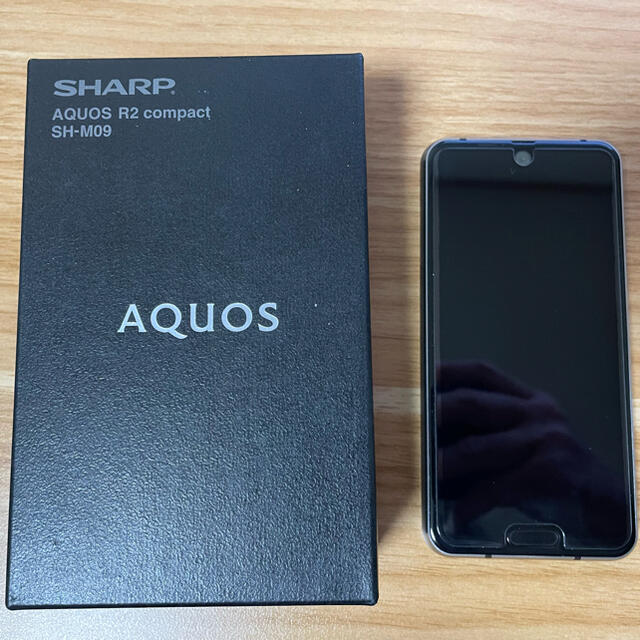 AQUOS R2 compact SH-M09 ブラック SIMフリー