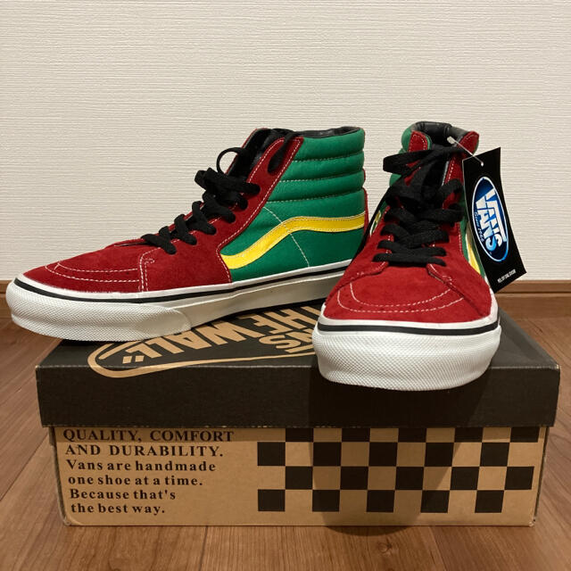 新品未使用VANS  skate-Hi 希少ラスタカラー 29cm