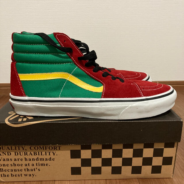 新品未使用VANS  skate-Hi 希少ラスタカラー 29cm