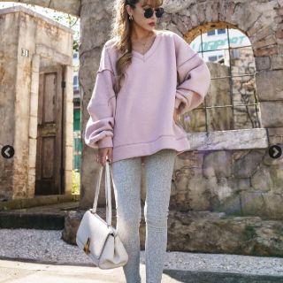 ゆりちゃん様専用■ Milky Color Reverse Sweat Tops(スウェット)