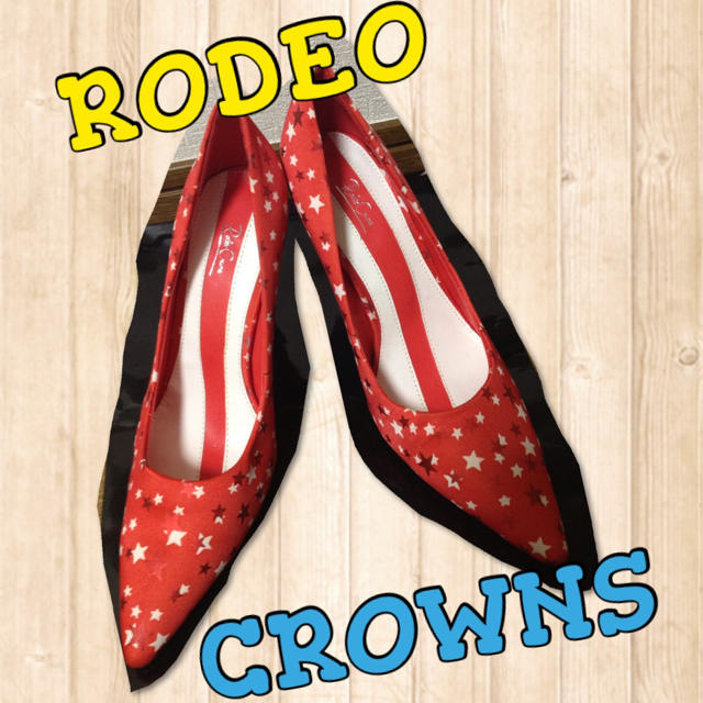 RODEO CROWNS(ロデオクラウンズ)のお取り置き中初期レアRODEO☆パンプス レディースの靴/シューズ(ハイヒール/パンプス)の商品写真