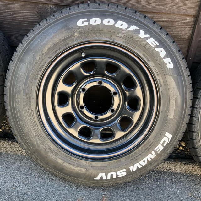 Goodyear - 200系ハイエース用 スタッドレスタイヤ＋ホイール4本セット ...