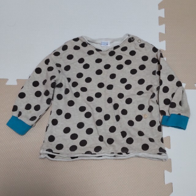 hakka baby(ハッカベビー)のhakka baby  カットソー90 キッズ/ベビー/マタニティのキッズ服女の子用(90cm~)(Tシャツ/カットソー)の商品写真