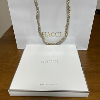 ハッチ(HACCI)のhacci シートマスク 6枚セット 新品 未開封(パック/フェイスマスク)