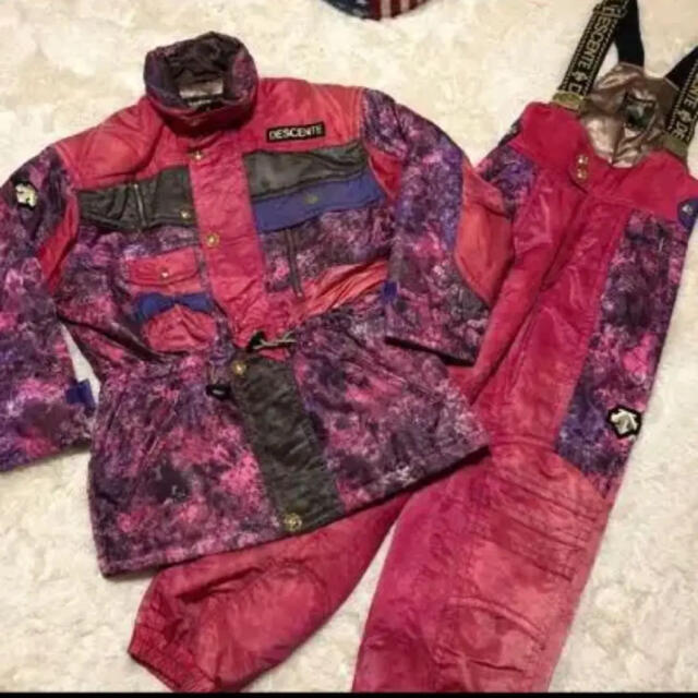 DESCENTE - DESCENTE♡スキースノボウェア♡上下セット♡の通販 by ... デサント 150 スキーウェア ピンク 水色