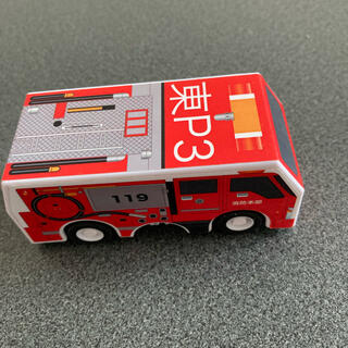 美品　即日発送　消防車　ミニカー　走る　かっこいい　キッズ　男の子(電車のおもちゃ/車)