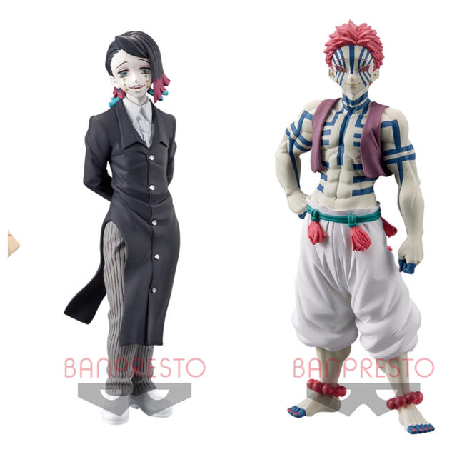 BANPRESTO - 鬼滅の刃 鬼の装 魘夢 猗窩座 ノーマルカラーセットの通販