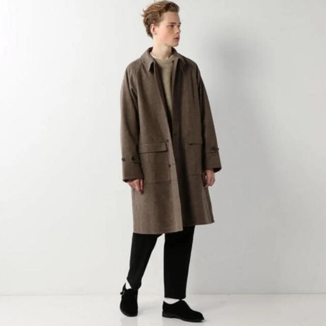 ＜Steven Alan＞UNDYED SOLID COAT 定価 77000円8125-104-0357